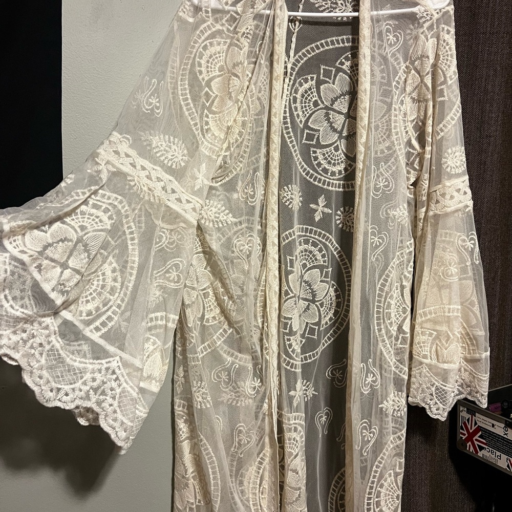 Torrid lace kimono